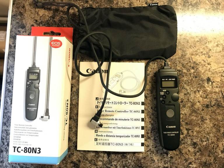 Canon TC-80N3 Timer Remote Controller EOS