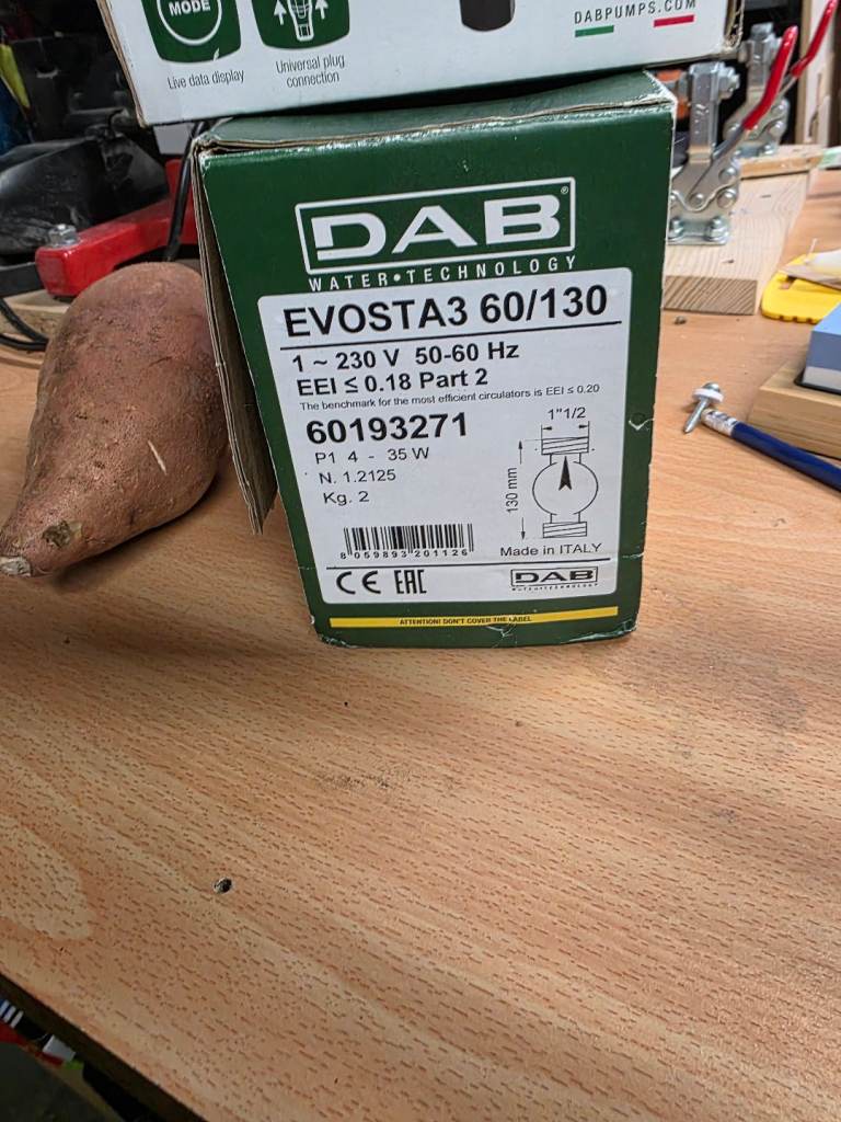 Evosta3 electronic circulator water pump