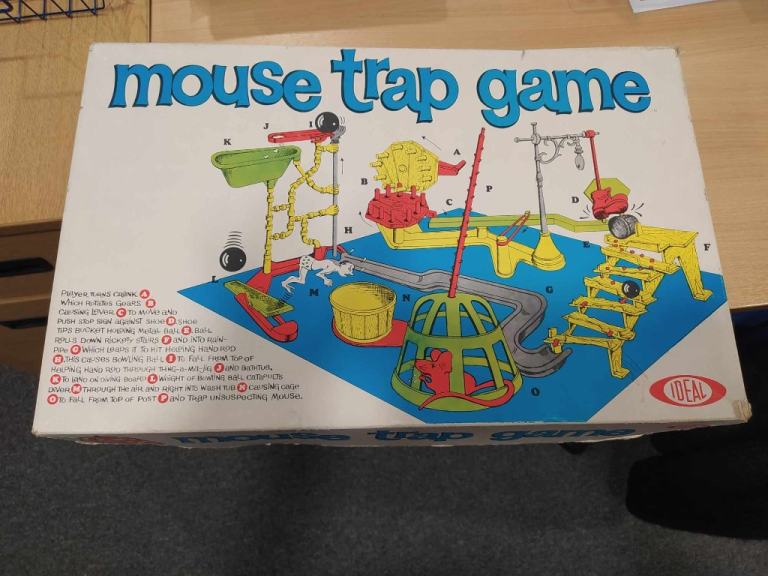 Mouse Trap game, complete.  Variety of items available, please check our other adverts. 