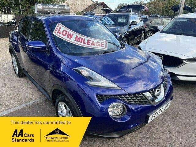 2017 Nissan Juke 1.2 DIG-T N-Connecta Euro 6 (s/s) 5dr HATCHBACK Petrol Manual