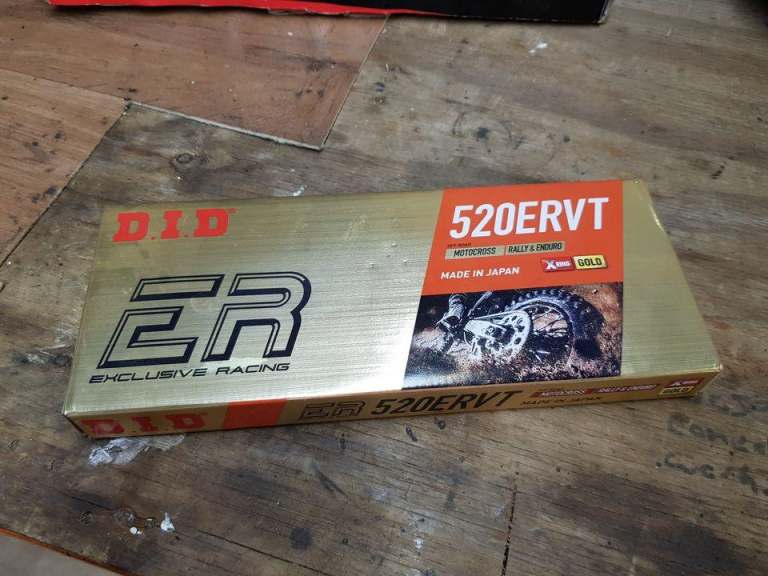 CAN POST DID ERVT VT2 Gold X Ring Motocross Enduro racing chain