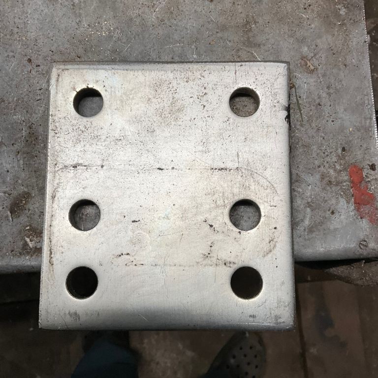 Tow Bar Plate