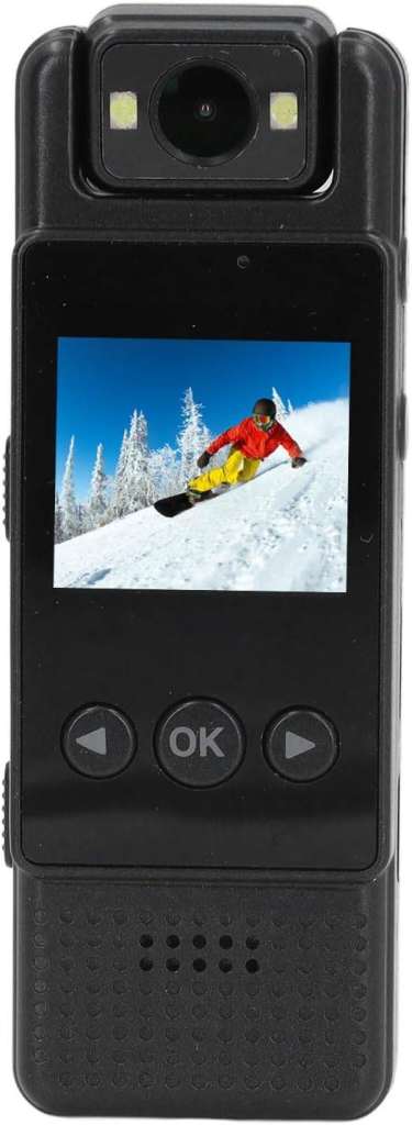 Mini Body Camera, 1080P HD Body Worn Camera with Audio and Video Recording