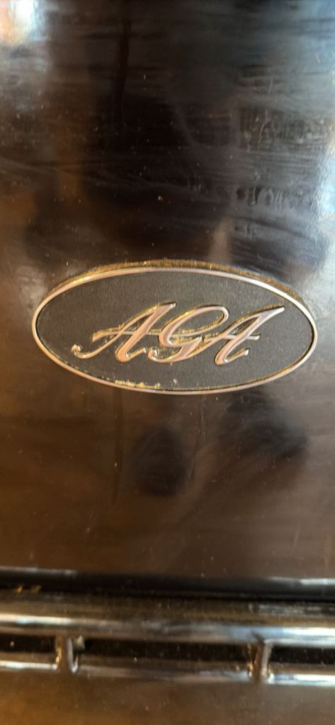 AGA Range Cooker - Black, Good Condition