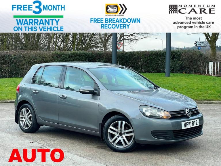 2010 Volkswagen Golf 1.6 TDI SE DSG Euro 5 5dr HATCHBACK Diesel Automatic