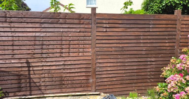 Wooden Garden Fencing Panels – Used Condition