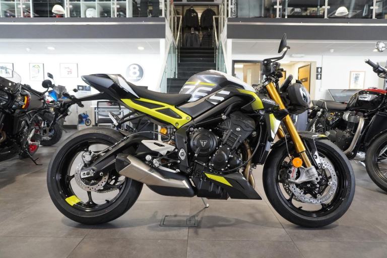 Triumph Street Triple 765 Moto2 Edition, 2026, Mineral Grey/ White. IN STOCK NOW