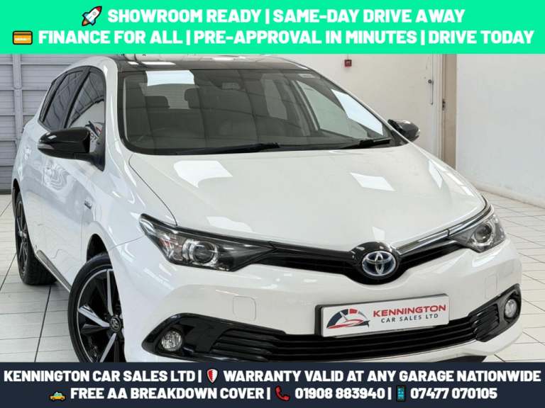 2017 Toyota Auris 1.8 Hybrid GB25 5dr CVT HATCHBACK PETROL/ELECTRIC Automatic
