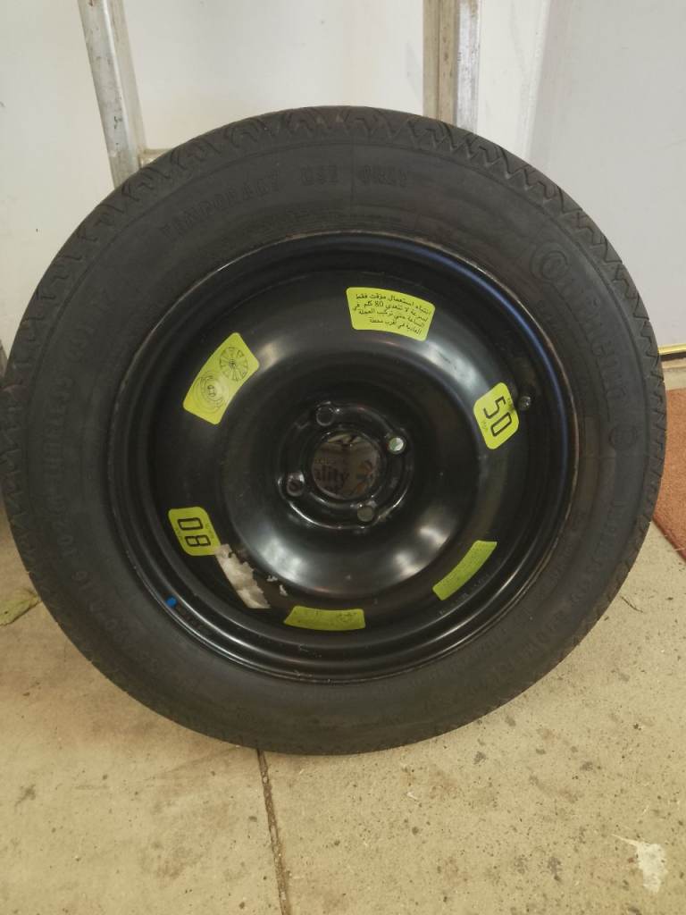 Space saver wheel Peugeot 