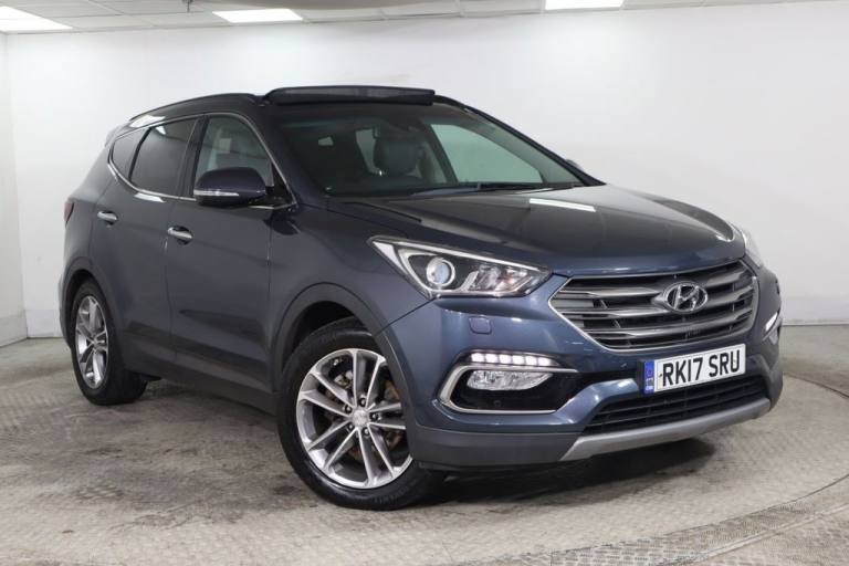 2017 Hyundai Santa Fe 2.2 CRDi Blue Drive Premium SE SUV 5dr Diesel Manual 4WD Euro 6 (s/s) (7 Se...