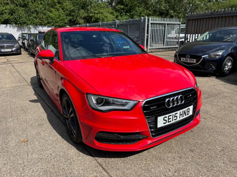 2015 Audi A3 1.8 TFSI S line Sportback S Tronic quattro Euro 6 (s/s) 5dr HATCHBACK Petrol Automatic