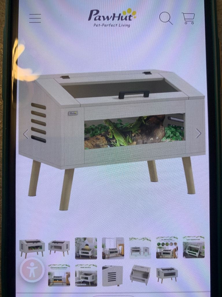 PawHut Reptile Terrarium New in Box 