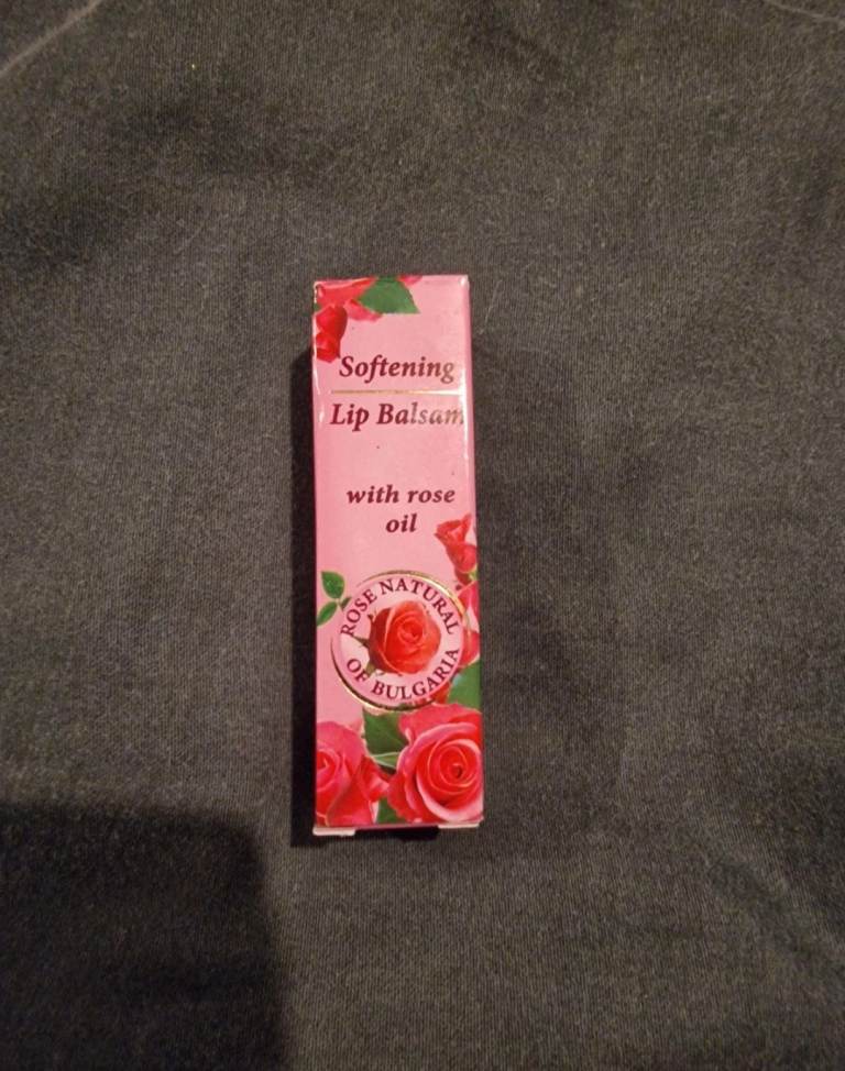 Bulfresh Cosmetic Softening Lip Balsam with rose oil - Rose Natural of Bulgaria - New
