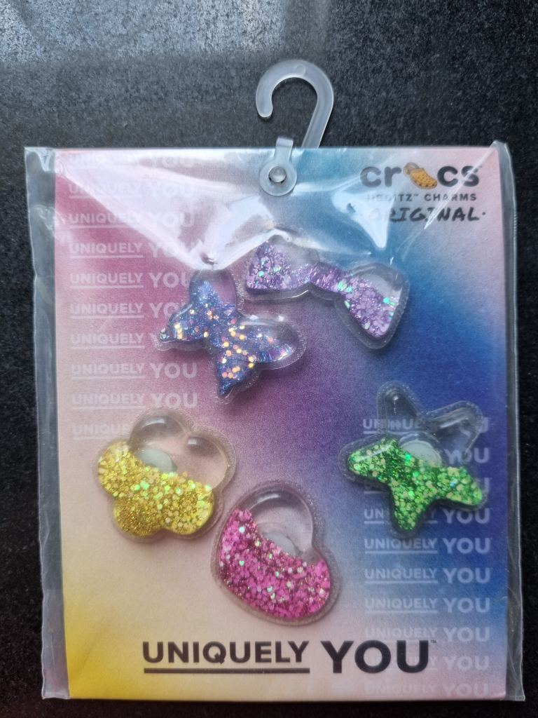 Crocs Jibbitz Original UV glitter squish
