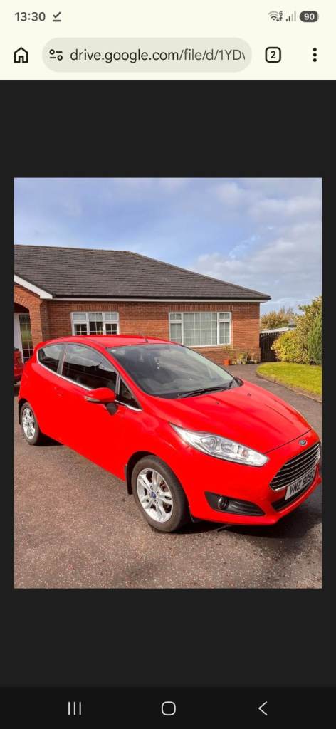 Ford, FIESTA, Hatchback, 2016, Manual, 1241 (cc), 3 doors