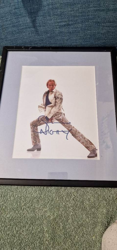 Bill Nighy Signed & Framed Love Actually Photograph - Authenticated