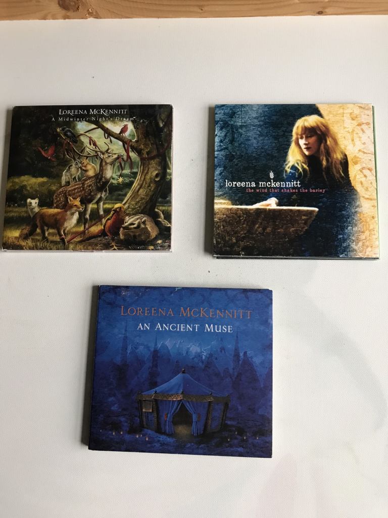 3 Signed CDs produced and sung by Loreena McKennitt