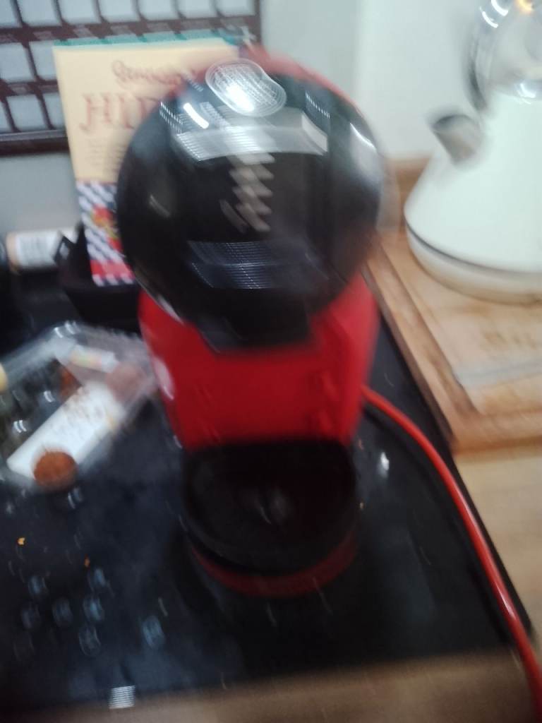 Dolce Gusto Coffee Machine - Red & Black, Good Condition