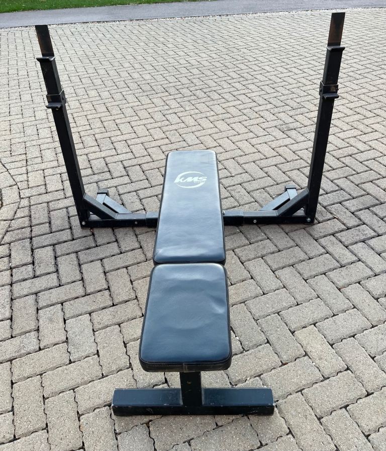 Olympic bench press weights bench. Very heavy duty.