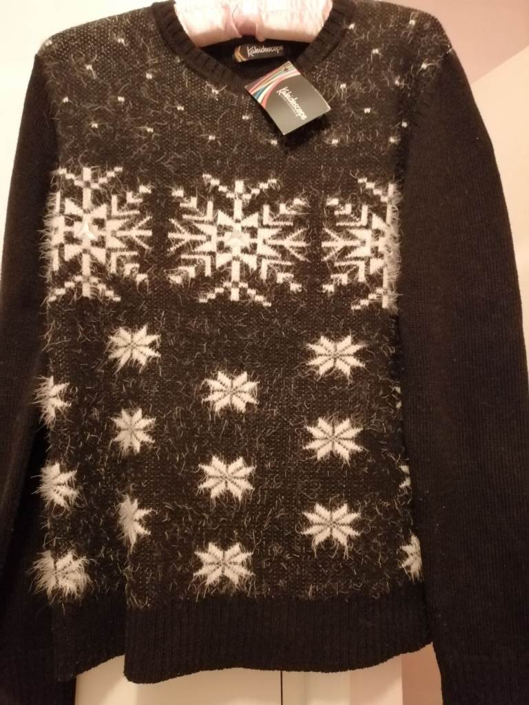 image for Kaleidoscope Snowflake Jumper Size 10/12 New With Tag 