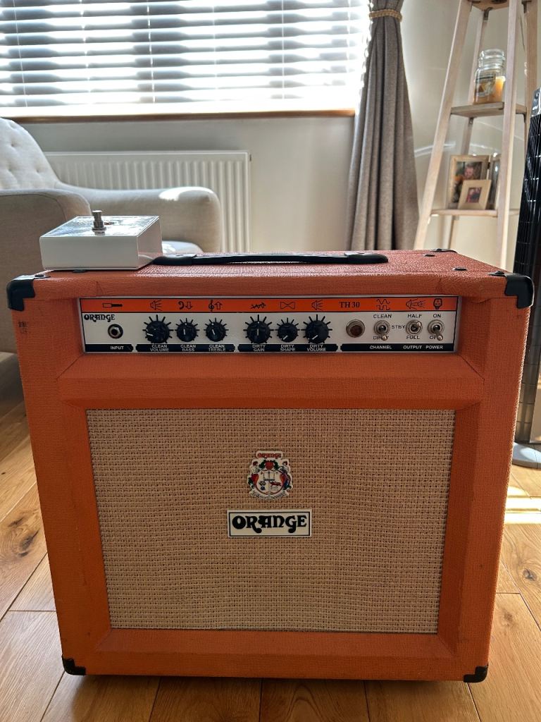 Orange TH30 Combo Guitar Amplifier With Footswitch