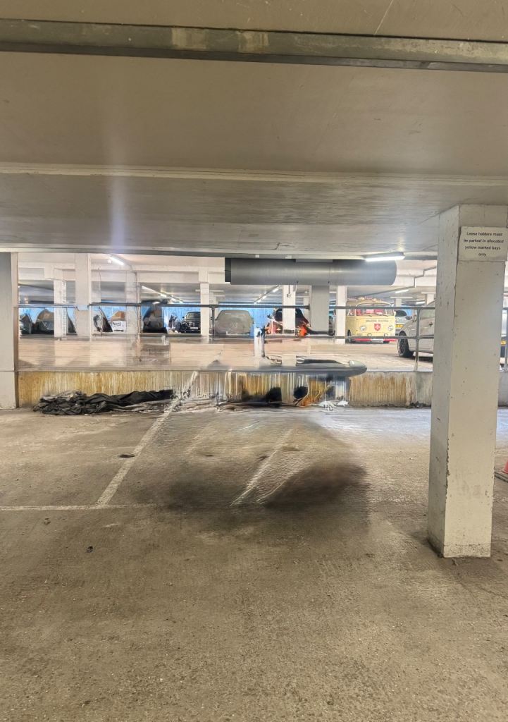 Secured underground parking in Fulham 