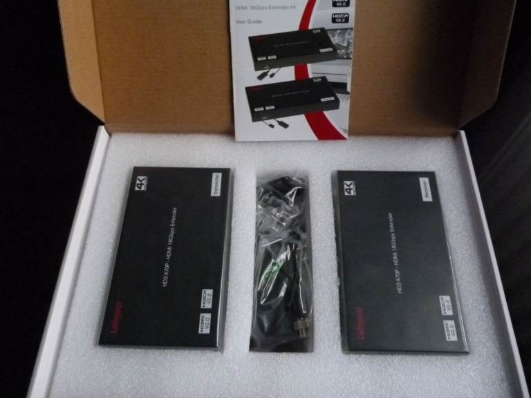 Labgear Hd2X70p Hdmi 4K 18Gbps HDR Hdmi Extender Over Cat 5e/6 - NEW