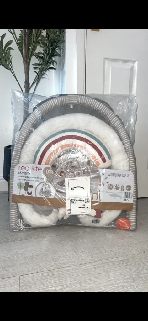 Red kite play gym mat for baby