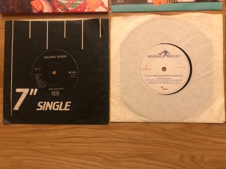 Selection of singles (45s)