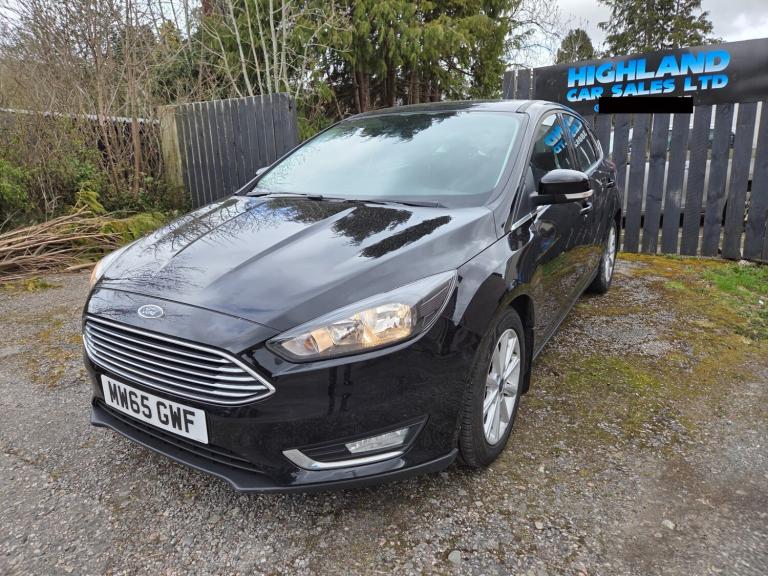 2015 Ford Focus 1.5 TDCi 120 Titanium 5dr Powershift HATCHBACK Diesel Automatic