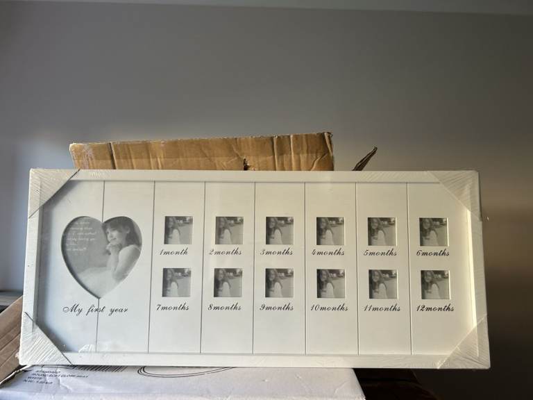 image for First Year Picture Frame