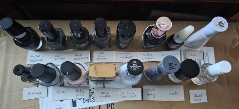image for Multiple nail varnishes 