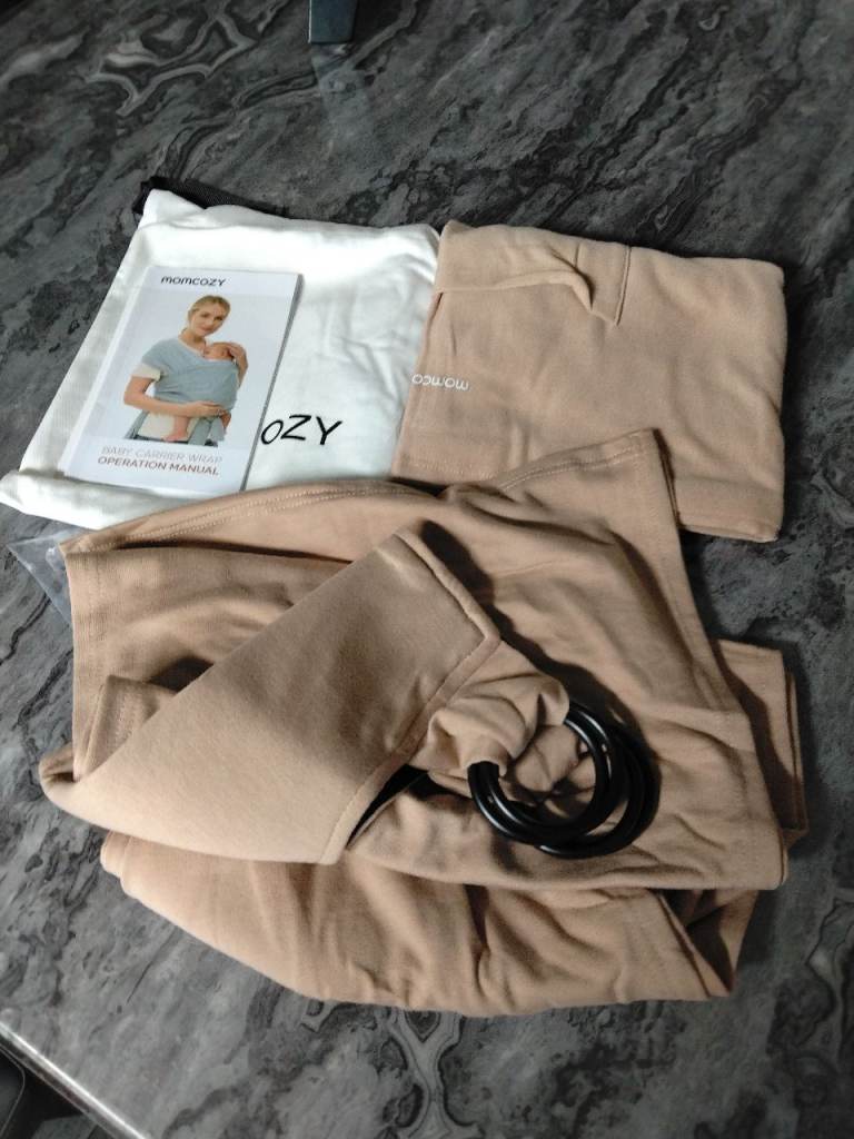 Momcozy Carrier Wrap -  Beige/Tan