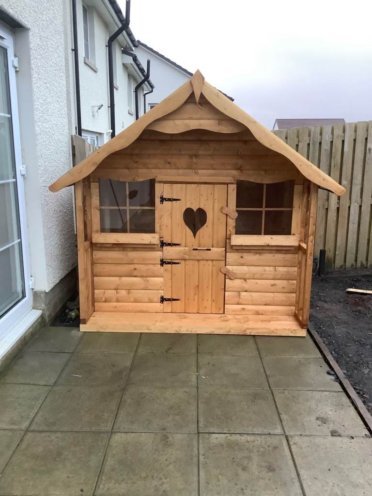 6X6 Playhouse 20MM Log supplied & fitted