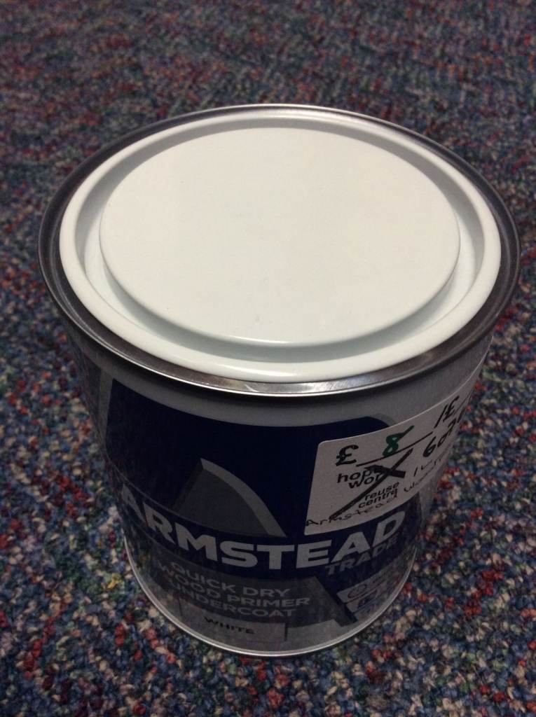 Armstead Quick Dry Wood Primer (White) 1l. #60768  £8