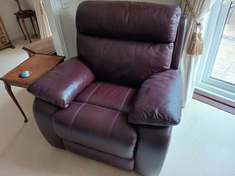 Leather electric reclining Sofa For Sale