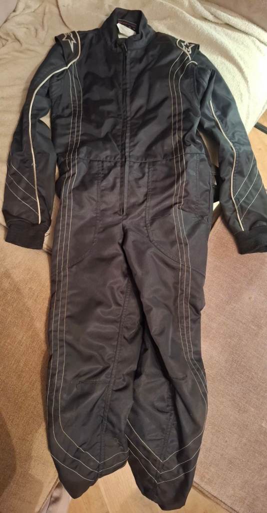 Kids Alpinestars karting racing suit