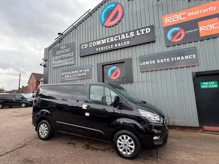 2023 Ford Transit Custom 2.0TDCI 280 LIMITED ECOBLUE L1 H1 SWB Low Roof Euro 6  PANEL VAN Diesel ...