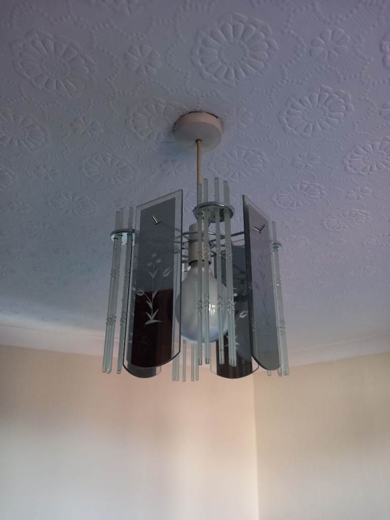 GLASS CEILING LIGHT PENDANTS