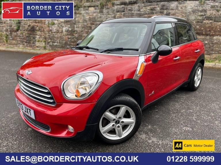 2013 MINI Countryman 1.6 Cooper D SUV 5dr Diesel Manual ALL4 Euro 5 (s/s) (112 ps) HATCHBACK Dies...