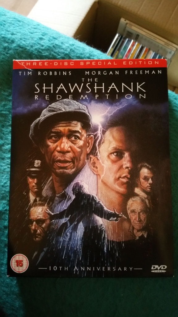 Shawshank redemption 3 Dvd's