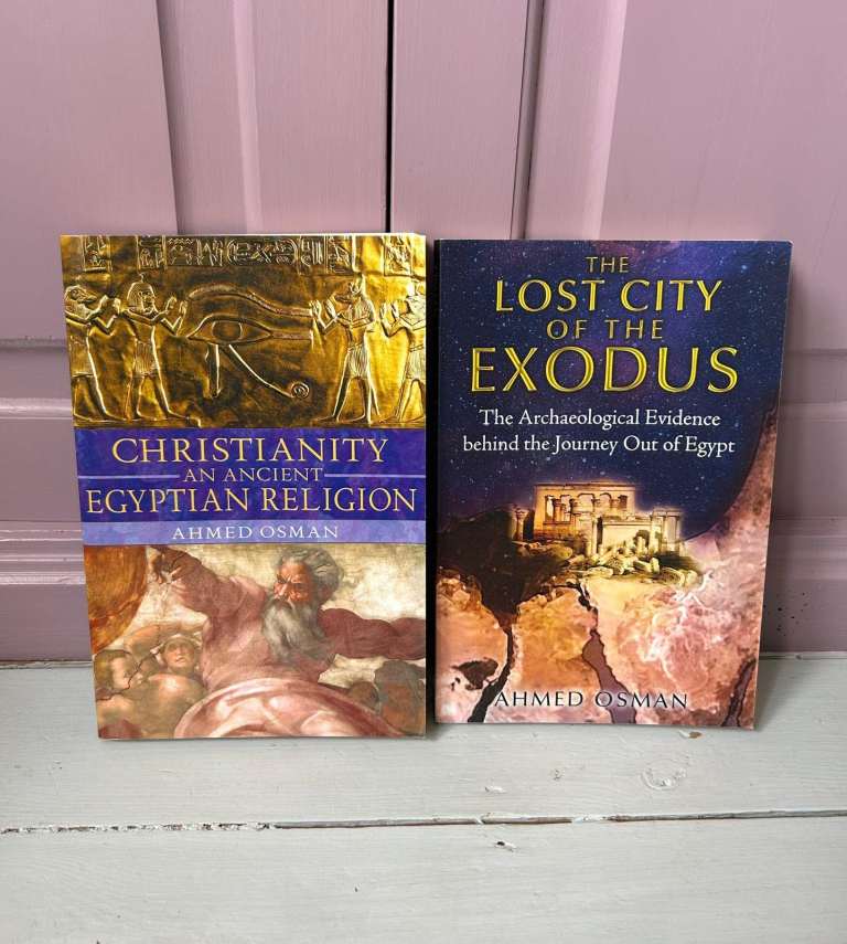 Ahmed Osman Books: Christianity & Ancient Egyptian Religion, The Lost City of the Exodus