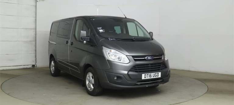 2016 Ford Transit Custom 290 LIMITED 2.0 TDCI 130 BHP DOUBLE CAB VAN Crew Van Diesel Manual