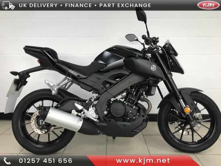 YAMAHA MT-125 IN BLACK, 2019/19, JUST 1,379 MILES