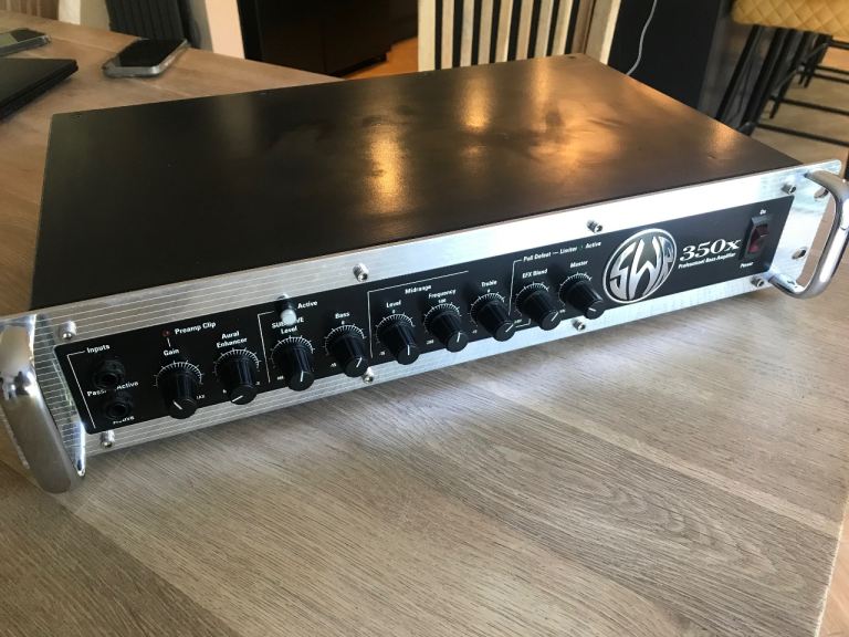 SWR 350x Pro Bass Amplifier Head with Subwave Pedal USA, this amp is a beast!