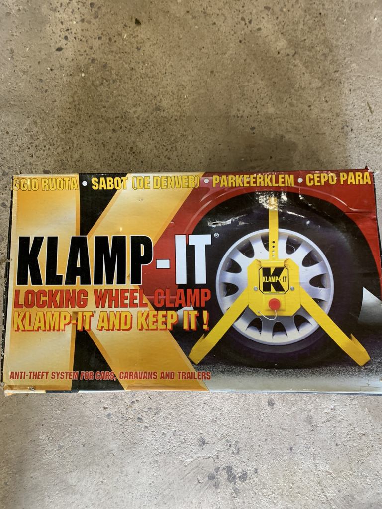 Klamp-it wheel lock 