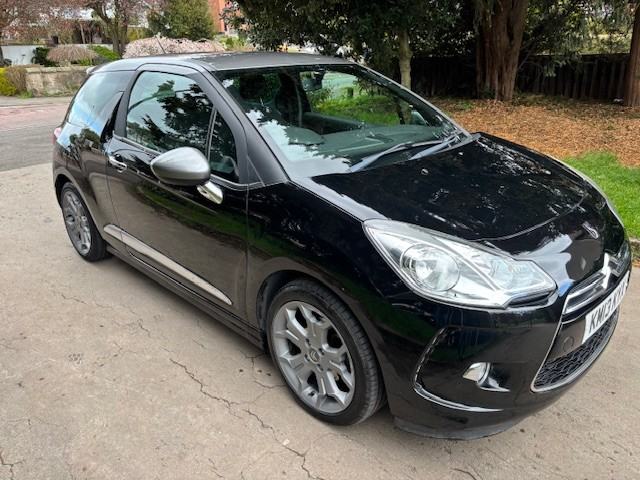 CITROEN DS3 1.6 THP DSport Black Manual Petrol 2013