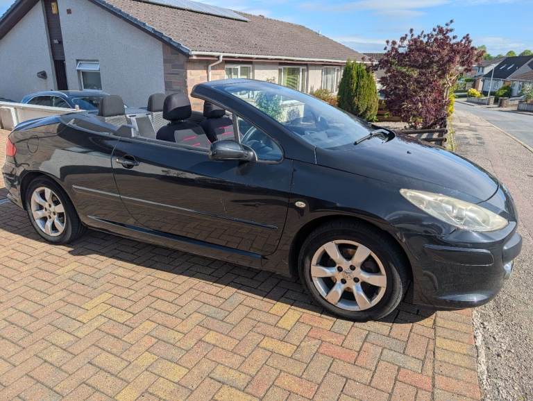 2008 Peugeot 307 Convertible S in Black