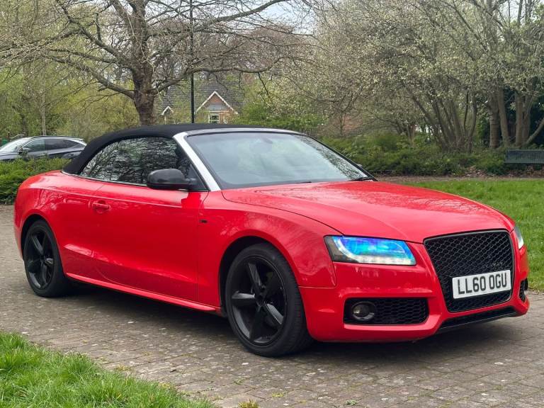 2011 Audi A5 Cabriolet 2.0 TDI S line fully loaded heated seats with heated neck heaters 