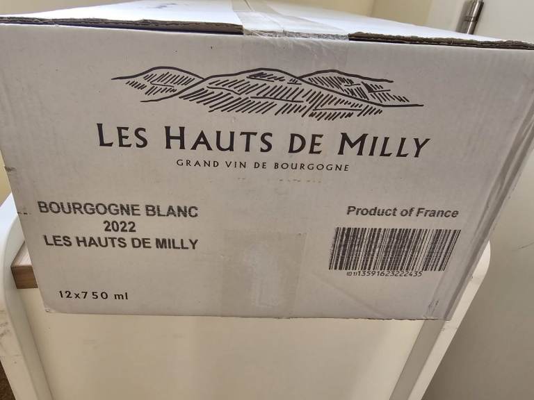 White Wine x 12 - Les Hauts de Milly Bourgogne Blanc